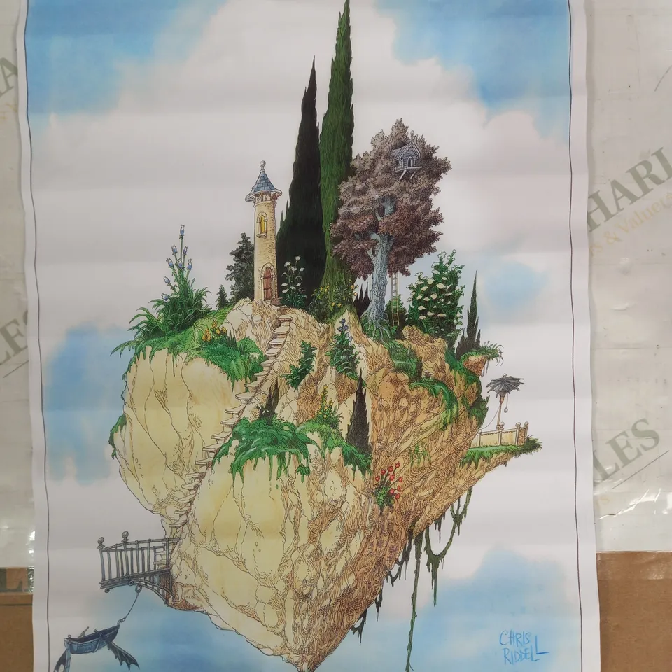 CHRIS RIDDELL SIGNED ART PRINT
