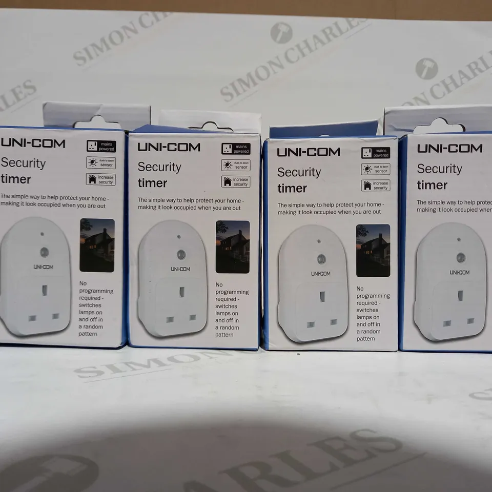 UNI-COM SET OF 4 SECURITY TIMERS
