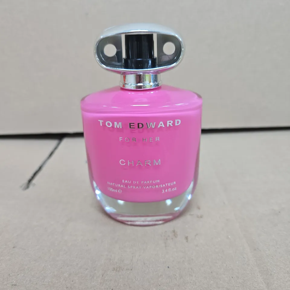 TOM EDWARD FOR HER CHARM EAU DE PARFUM 100ML – PINK BOTTLE