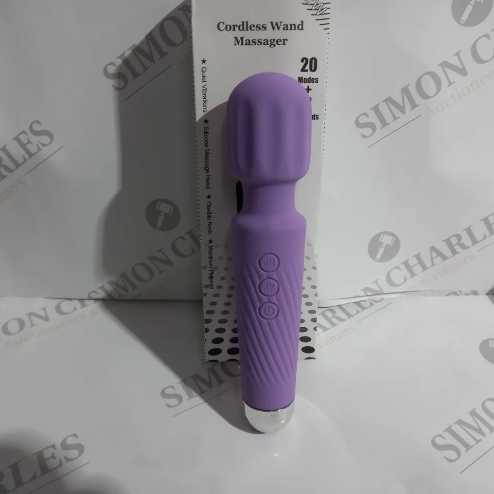 BOXED CORDLESS WAND MASSAGER