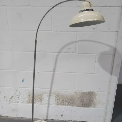 DESIGNER FLOOR LAMP IN CREAM COLOUR - COLLECTION ONLY