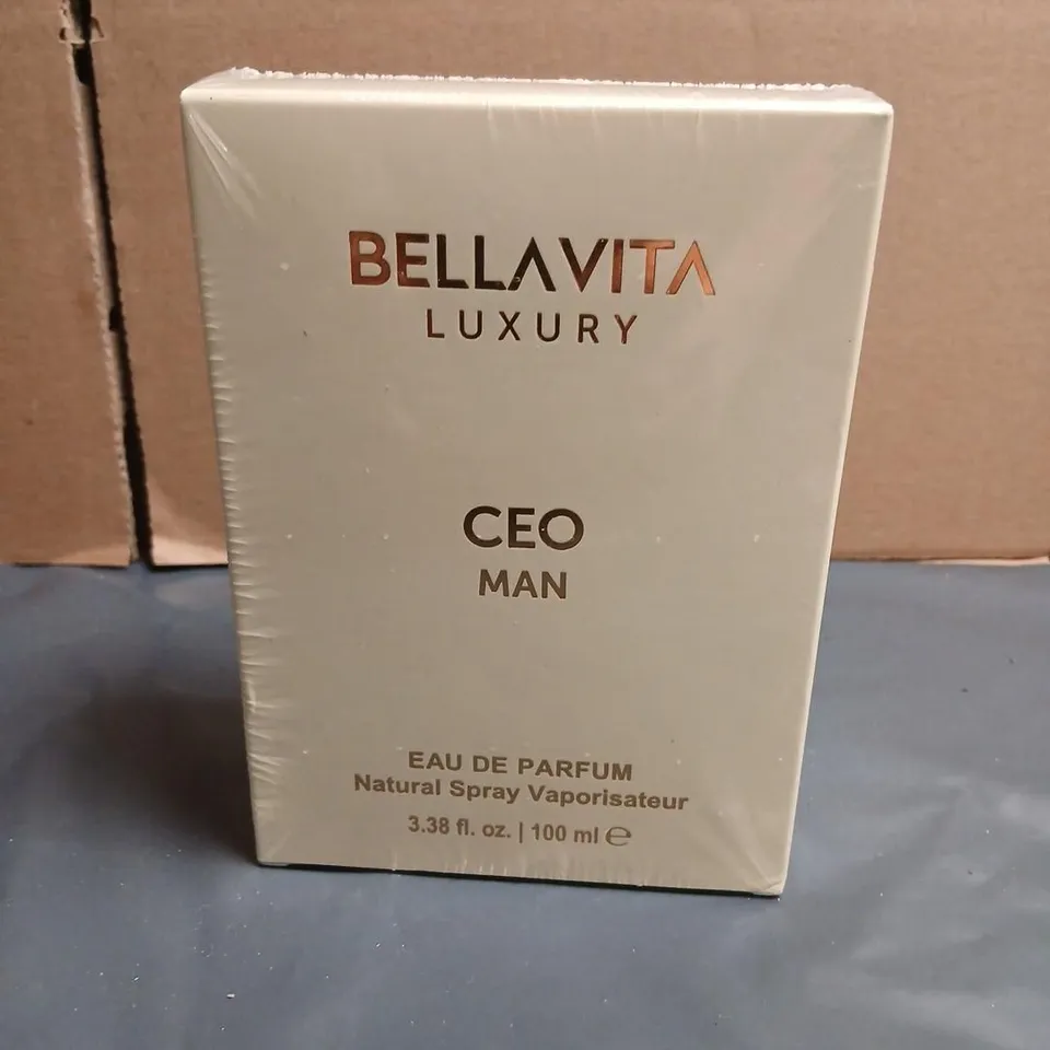 BOXED AND SEALED BELLAVITA LUXURY CEO MAN EAU DE PARFUM 100ML