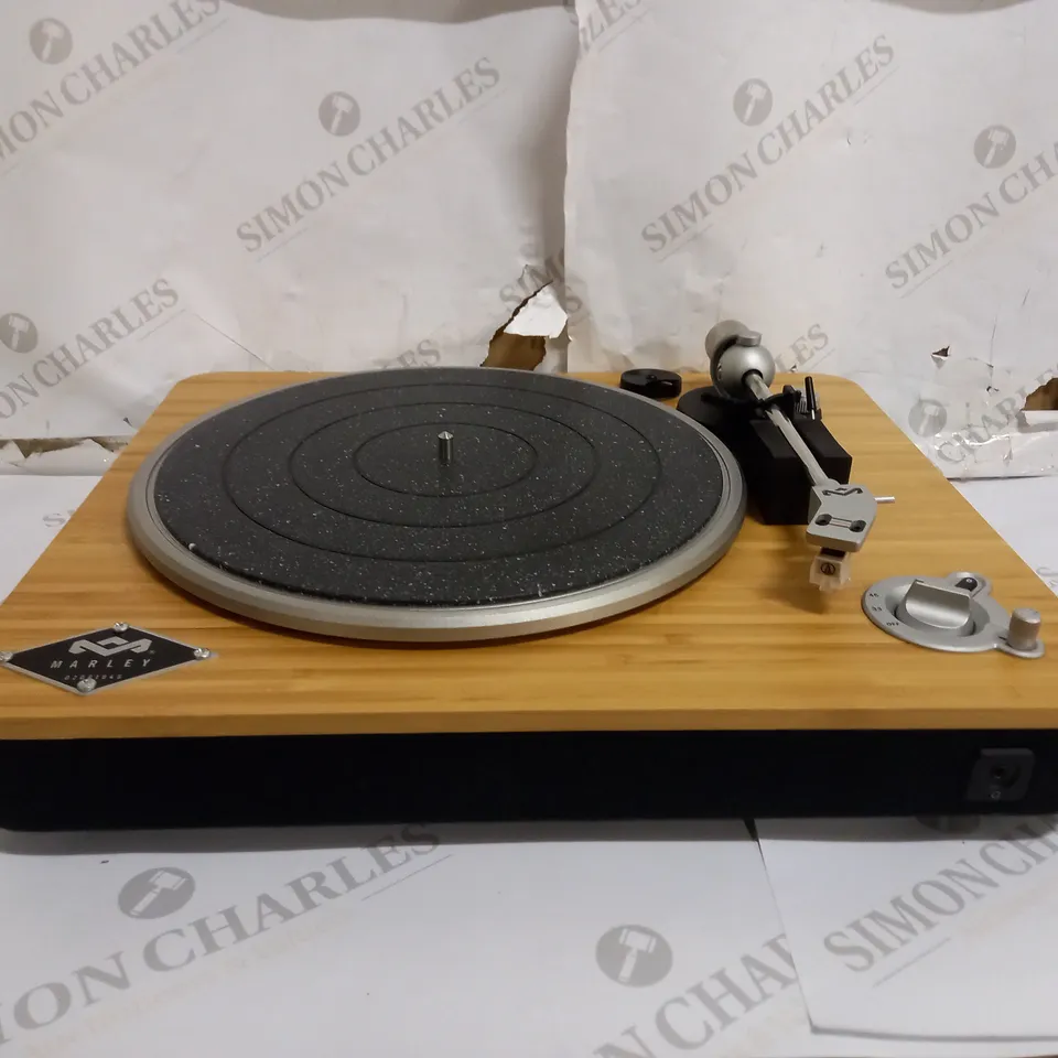 BOXED HOUSE OF MARLEY STIR IT UP WIRELESS TURNTABLE EM-JT002-SB