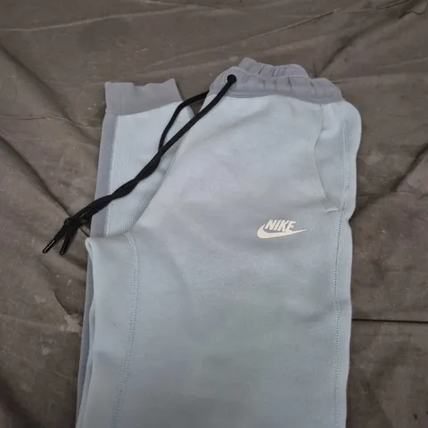 NIKE JOGGERS – LIGHT GREY AND BLUE SIZE XS