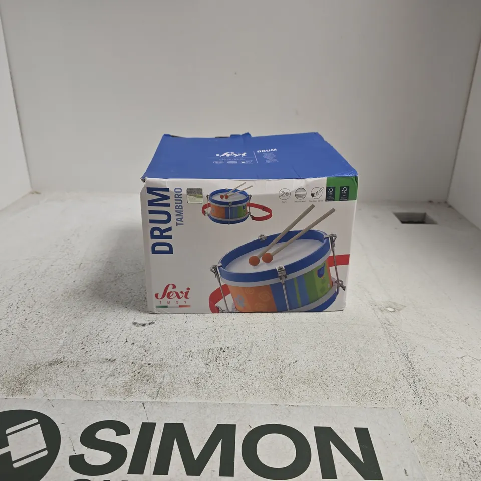 SEVI COLOURFUL CHILDREN'S DRUM TOY – BOXED 