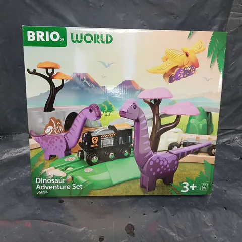 BOXED BRIO WORLD DINOSAUR ADVENTURE SET 36094 