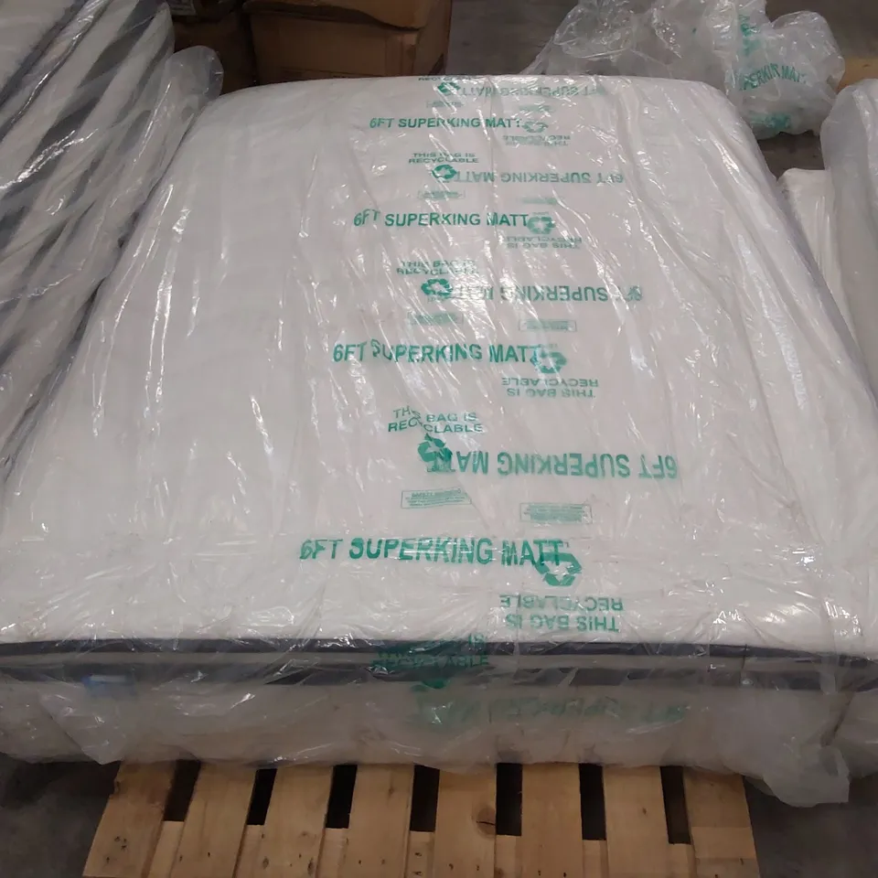 QUALITY BAGGED SPACE POCKET SPRUNG 2000 5' KING MATTRESS 