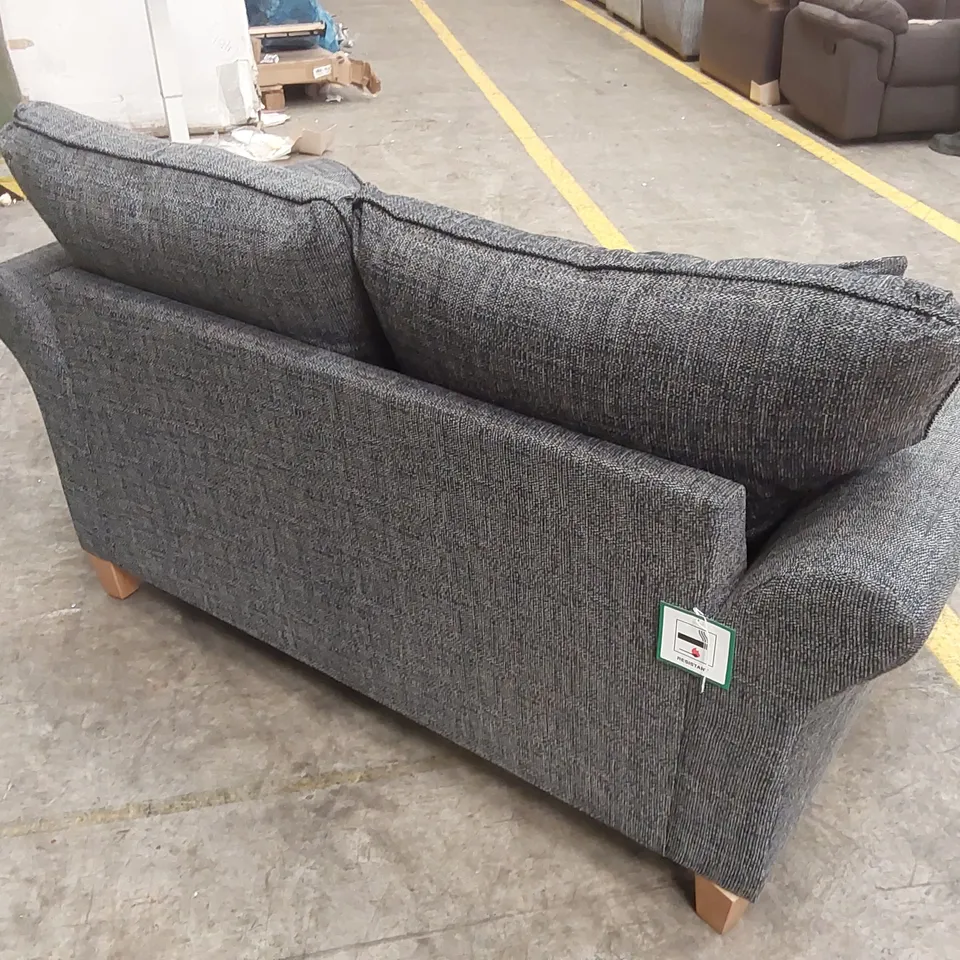 ALSOP 2 SEATER FABRIC SOFA - CHARCOAL  RRP £779