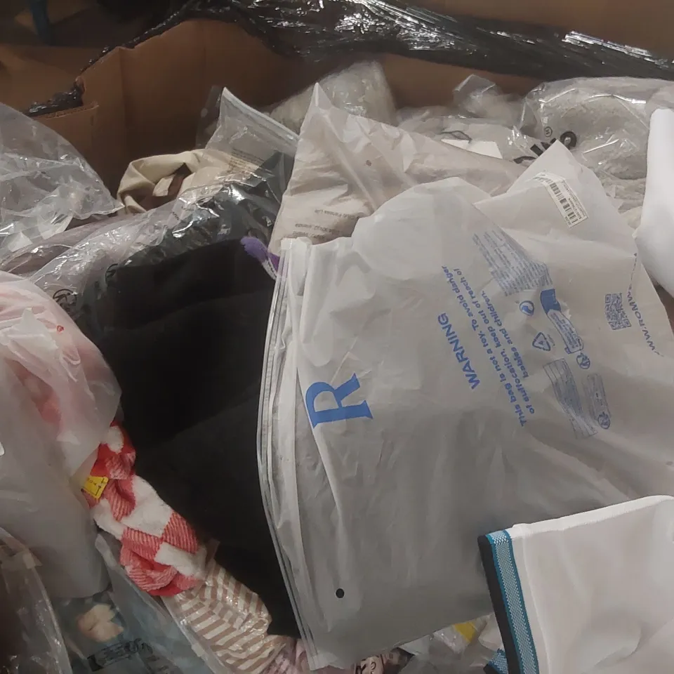 PALLET CONTAINING A VERY LARGE QUANTITY OF ASSORTED CLOTHING ITEMS ECT