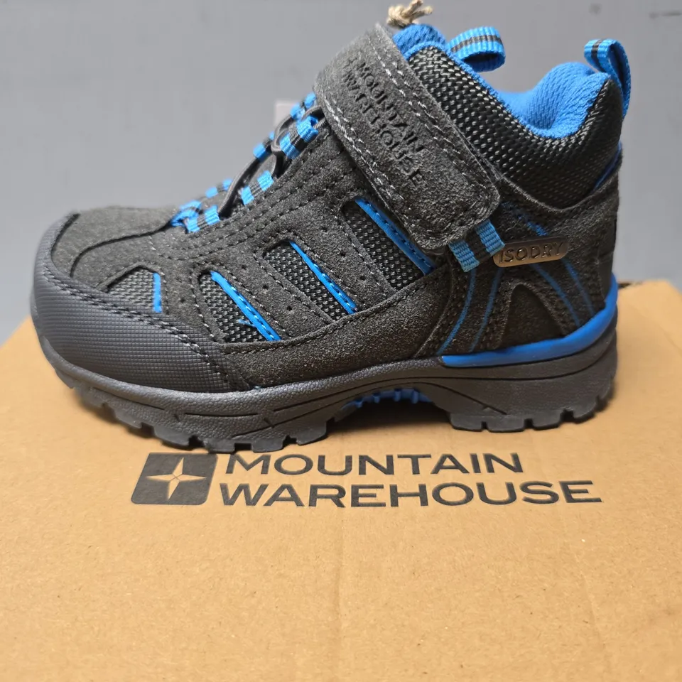 BOXED MOUNTAIN WAREHOUSE DRIFT JUNIOR WATERPROOF OUTDOOR BOOT SIZE KIDS 7
