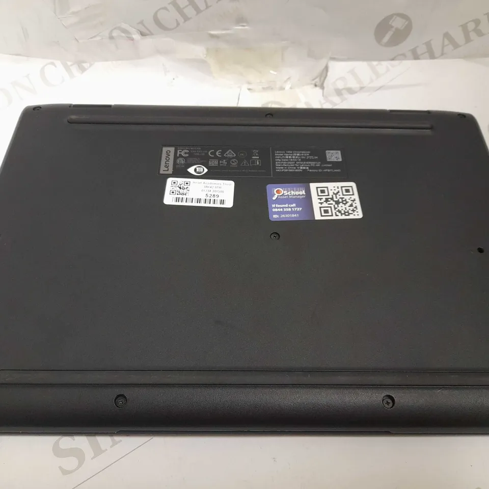 LENOVO 100E CHROMEBOOK LAPTOP - BLACK