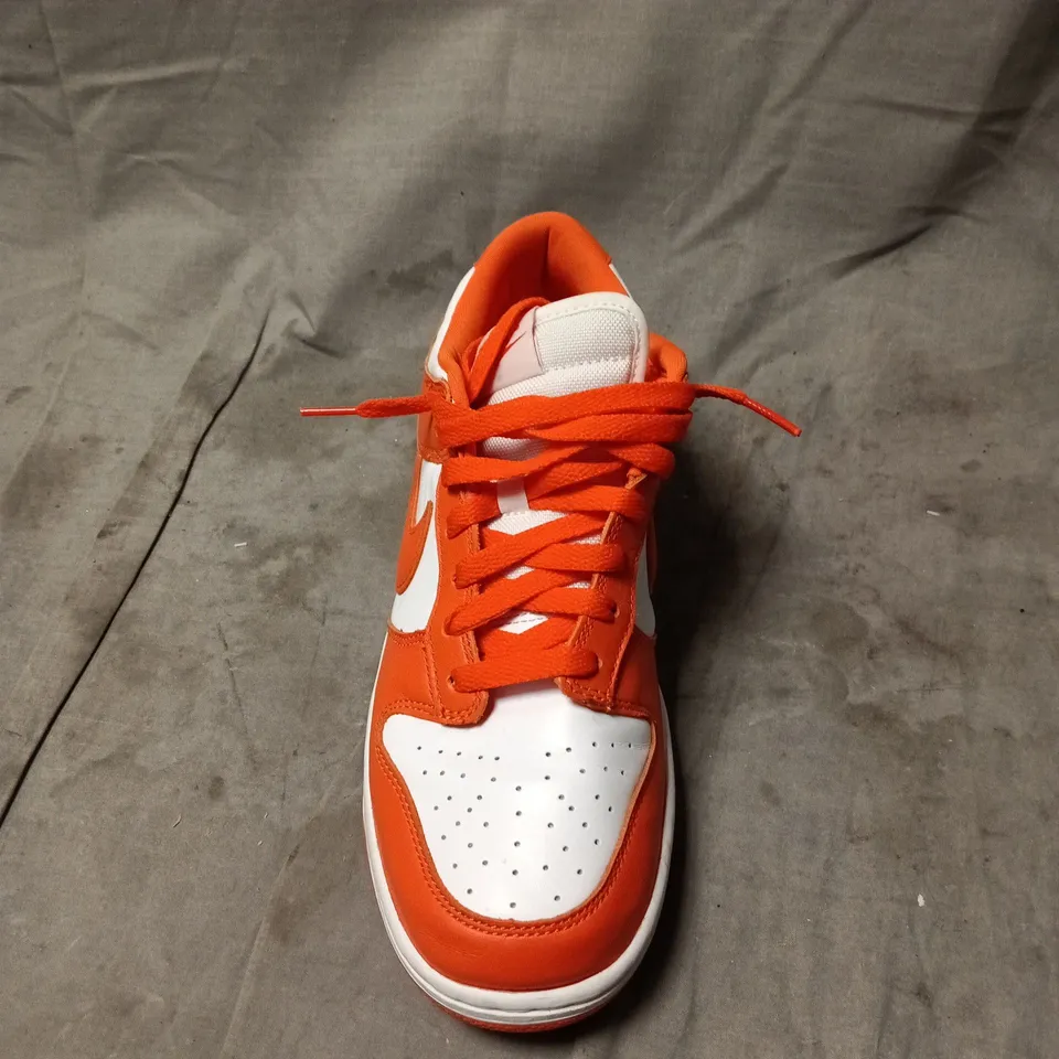 NIKE DUNK LOW SNEAKERS – ORANGE/WHITE UK 7