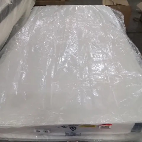 BAGGED SERENITY COMFORT COIL SPRING AND ECO-FOAM HYBRID SMALL DOUBLE MATTRESS