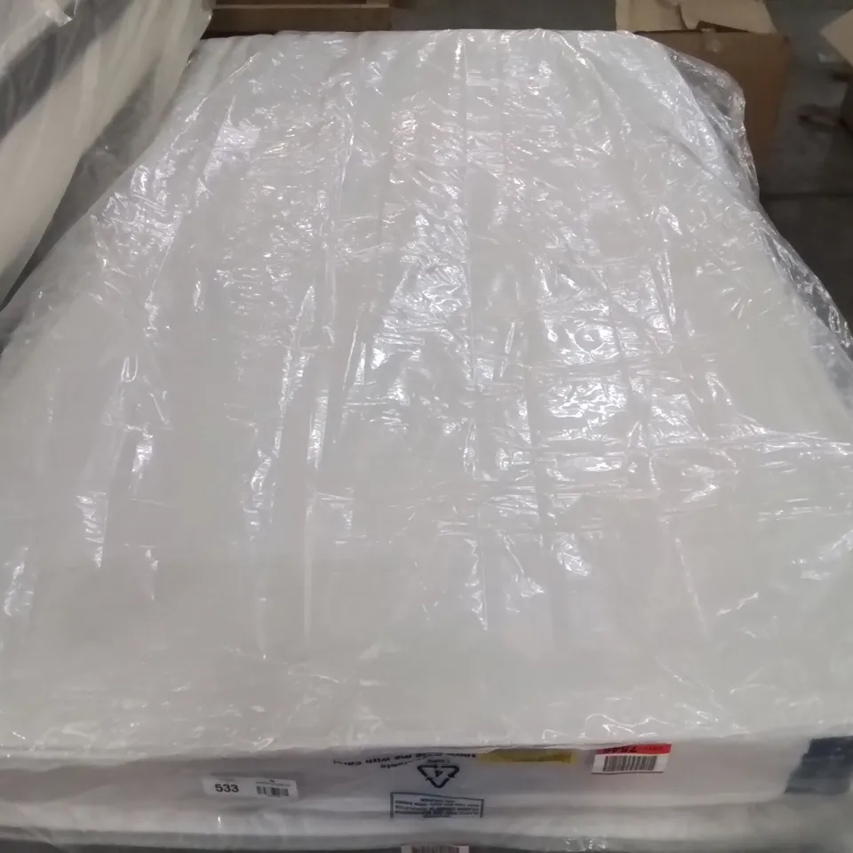 BAGGED SERENITY COMFORT COIL SPRING AND ECO-FOAM HYBRID SMALL DOUBLE MATTRESS 