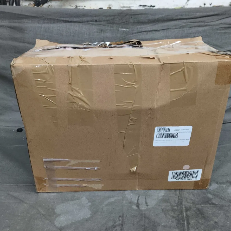 COZEE HOME LUXURY RUCHED FAUX FUR & VELVETSOFT HEATED THROW W/9 HEAT SETTINGS IN PINK