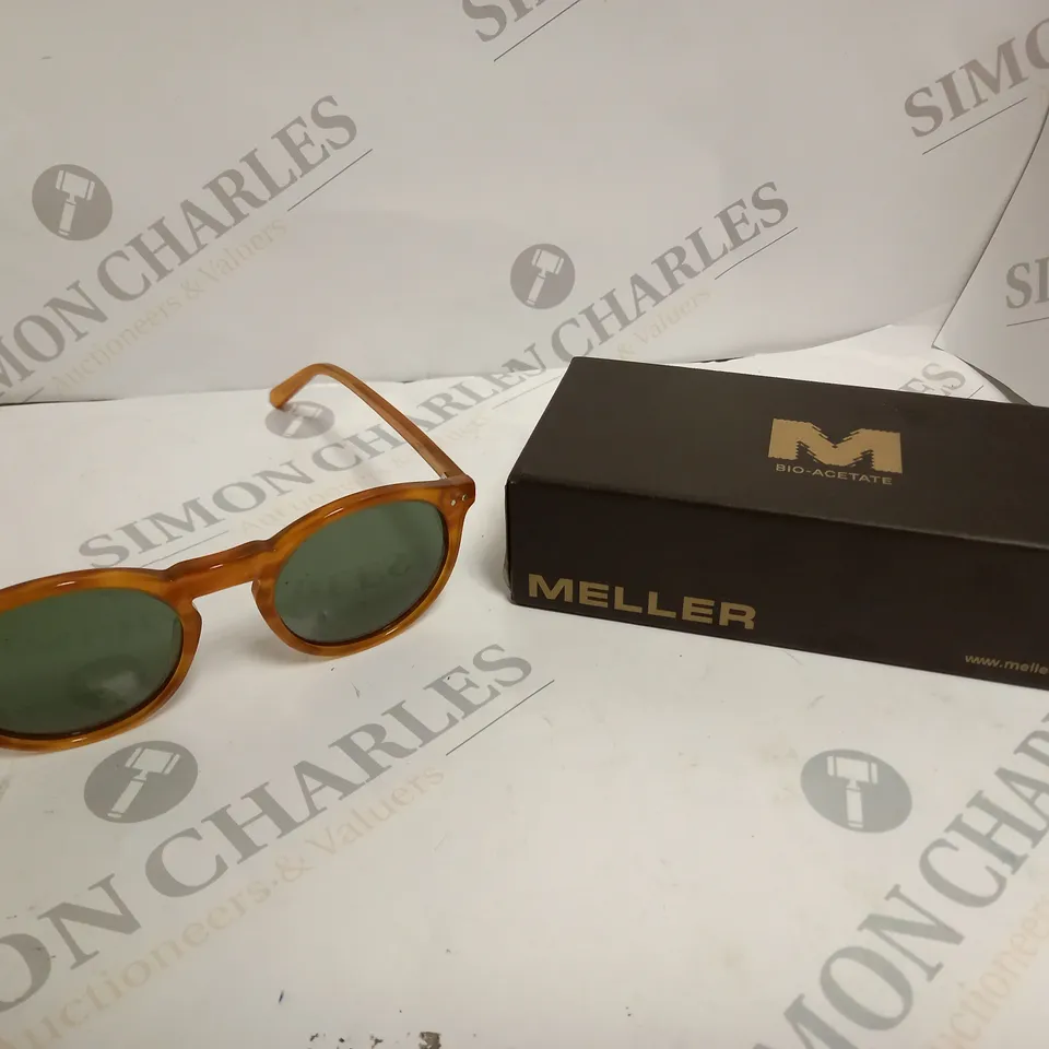 MELLER BIO KUBU ORANGE TIGRIS OLIVE SUNGLASSES 