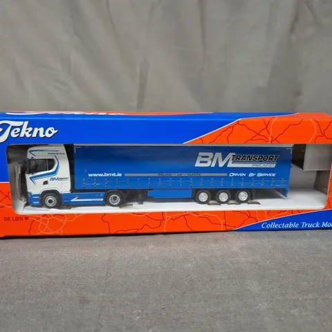 TEKNO COLLECTIBLE TRUCK MODELS BM TRANSPORT 207160A 1:87 SCALE