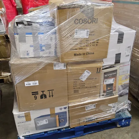 PALLET OF APPROXIMATELY 23 UNPROCESSED RAW RETURN HOUSEHOLD AND ELECTRICAL GOODS TO INCLUDE;