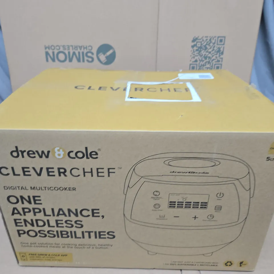 DREW & COLE CLEVERCHEF 14 IN 1 MULTI- FUNCTION COOKER