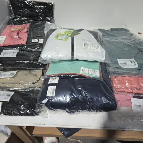 LOT OF APPROXIMATELY 23 ASSORTED BRAND NEW REGATTA AND DARE2BE CLOTHING ITEMS