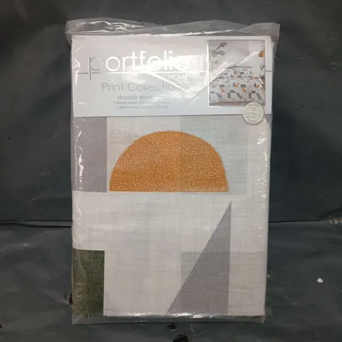 SEALED PORTFOLIO PRINT COLLECTION DUVET SET - MELBOURNE - DOUBLE 