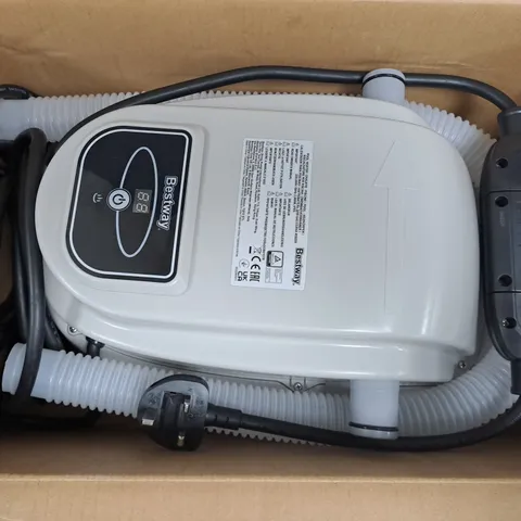BOXED FLOW CLEAR POOL HEATER