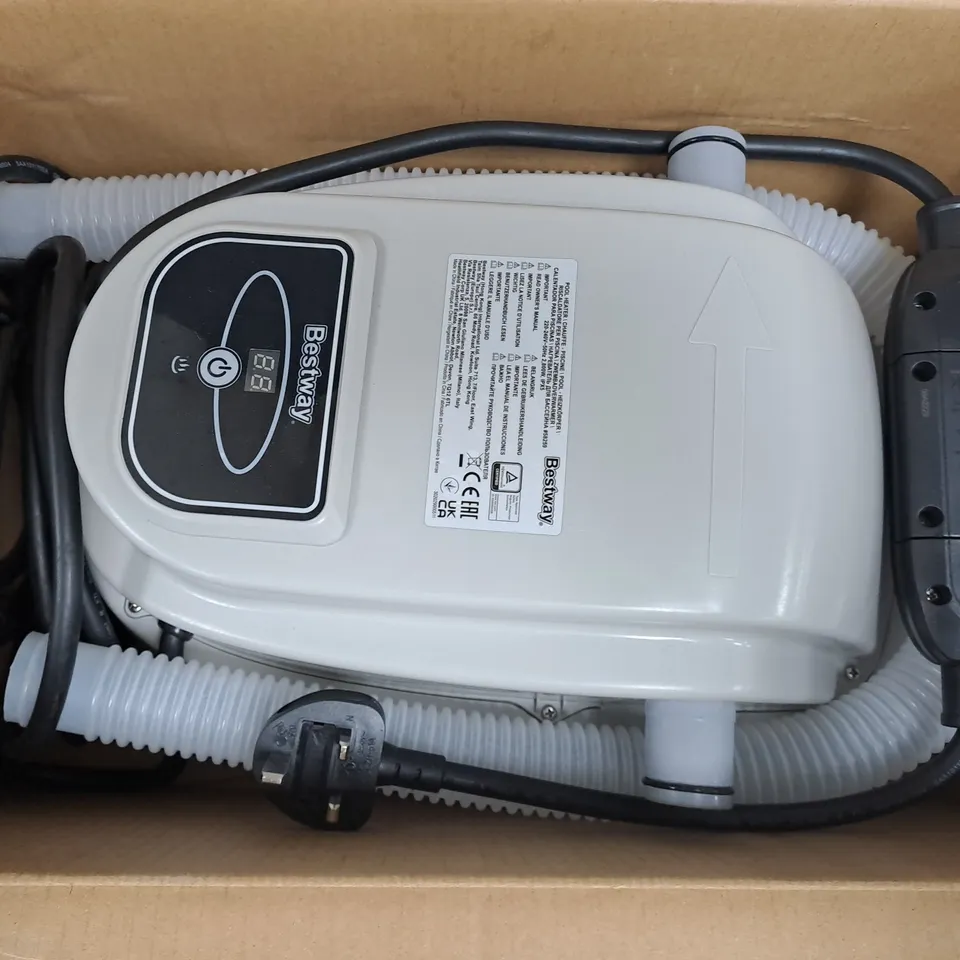 BOXED FLOW CLEAR POOL HEATER