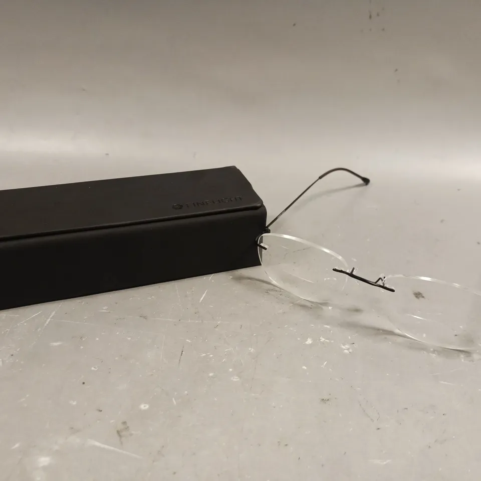 FINELIGHT CLOVER RIMLESS FRAME VARIFOCAL LENS GLASSES 