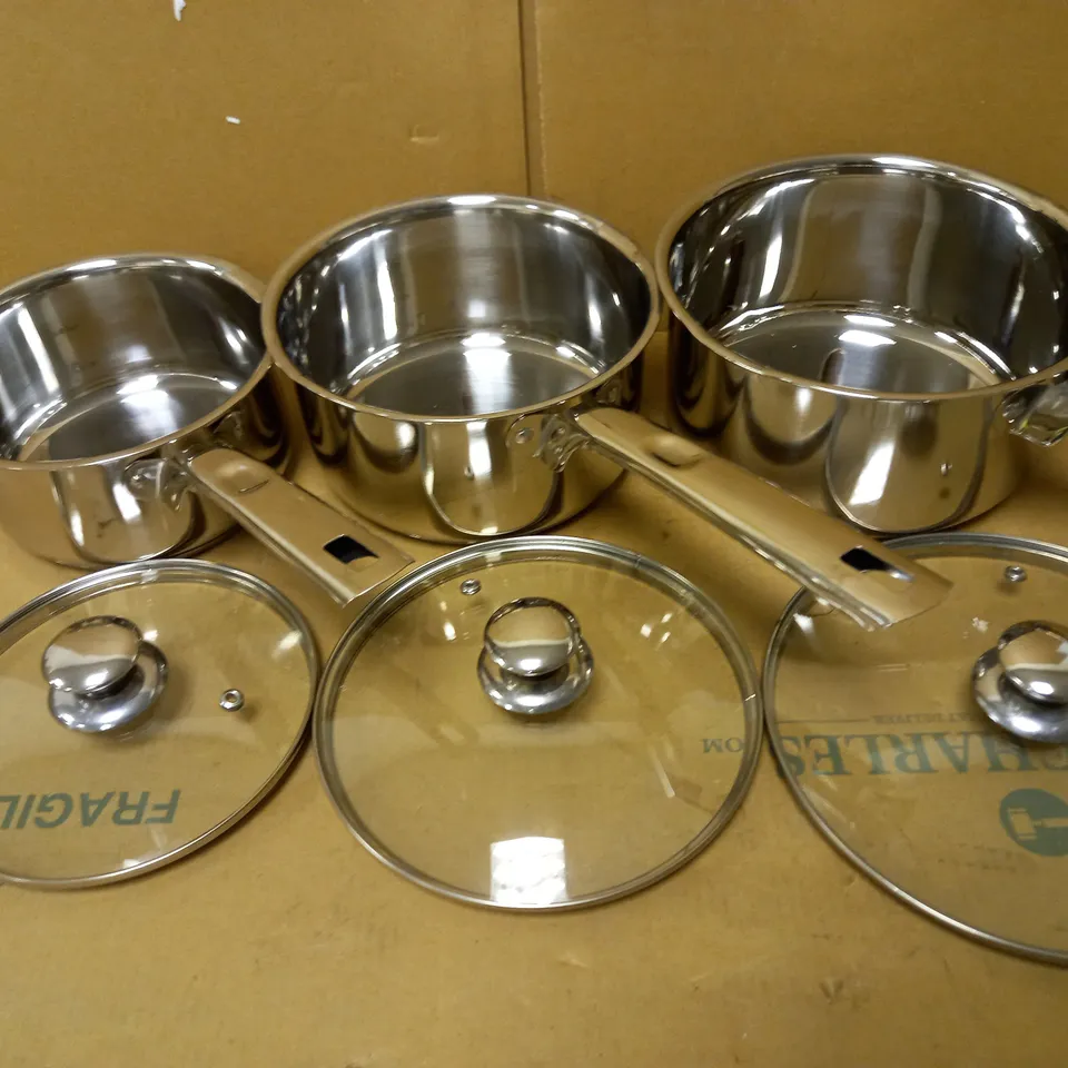 PENGUIN HOME PANS STAINLESS STEEL 