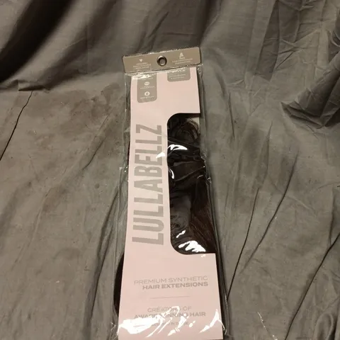 LULLABELLZ PREMIUM HAIR EXTENSIONS 5 PIECE STRAIGHT 6 CHOC BROWN