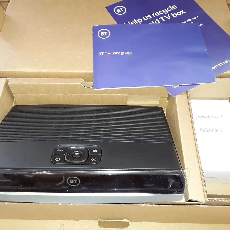 BOXED BT TV BOX