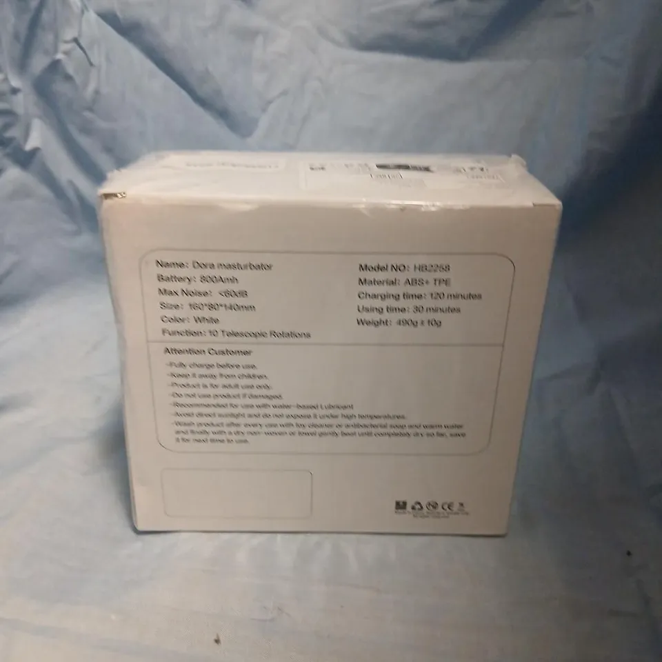 DORA TELESCOPIC ROTATING MASTURBATOR – BOXED