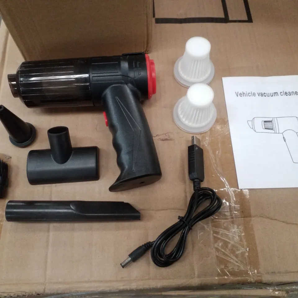 BOXED VEHICLE VACUUM CLEANER