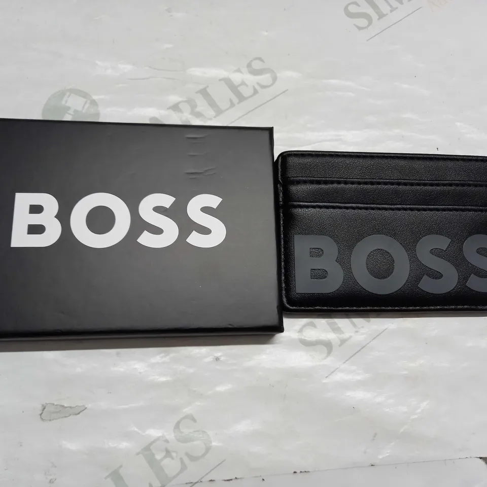 BOXED BOSS SLIM CARD WALLET & CASH 