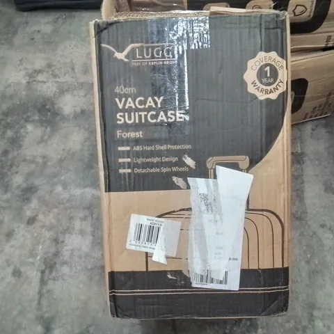 BOXED LUGG - 40CM VACAY SUITCASE FOREST