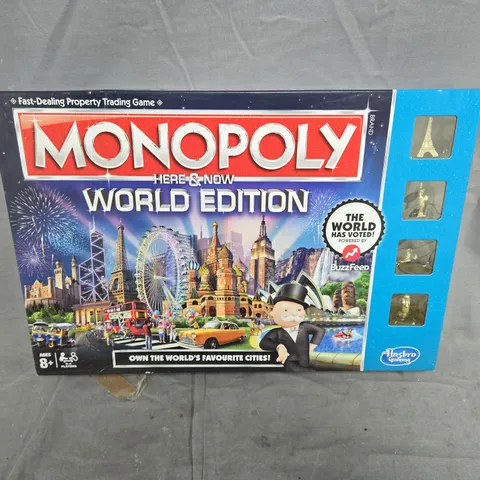 MONOPOLY HERE & NOW WORLD EDITION β BOARD GAME