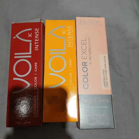 APPROXIMATELY 15 ASSORTED PRODUCTS TO INCLUDE; HAIR COLOUR DYE, ASSORTED SHADES