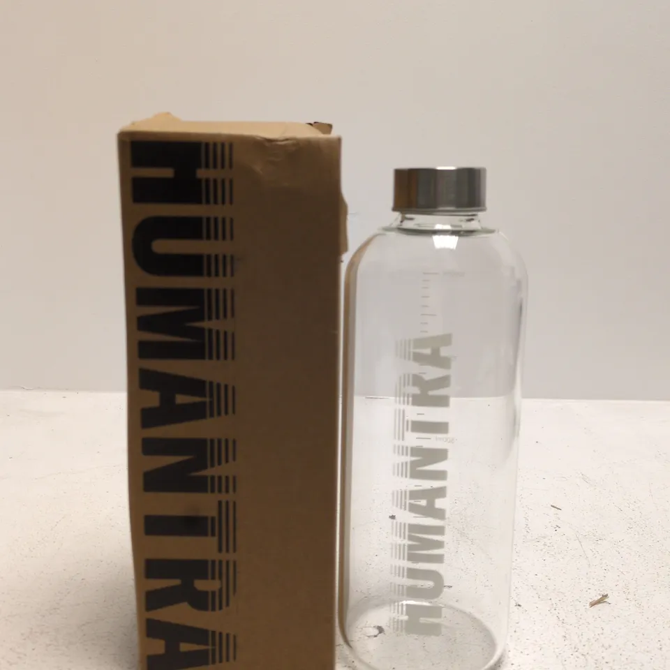 BOXED HUMANTRA GLASS BOTTLEV