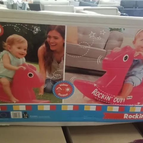 BOXED ROCKING HORSE PINK LITTLE TIKES