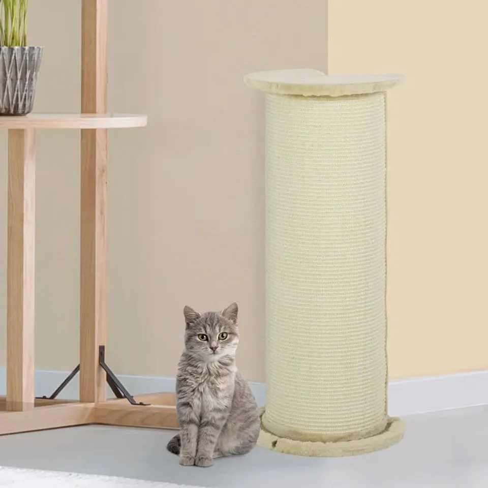 BOXED 85CM SCRATCHERS AND SCRATCHING POST