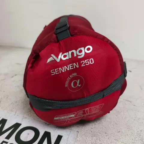 VANGO SENNEN 250 INSULATE ALPHA SLEEPING BAG 