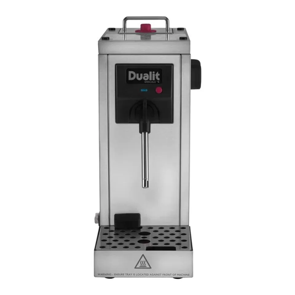 BOXED DUALIT STAINLESS STEEL AUTOMATIC MILK FROTHER 
