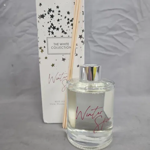 WINTER SPICE REED DIFFUSER – THE WHITE COLLECTION