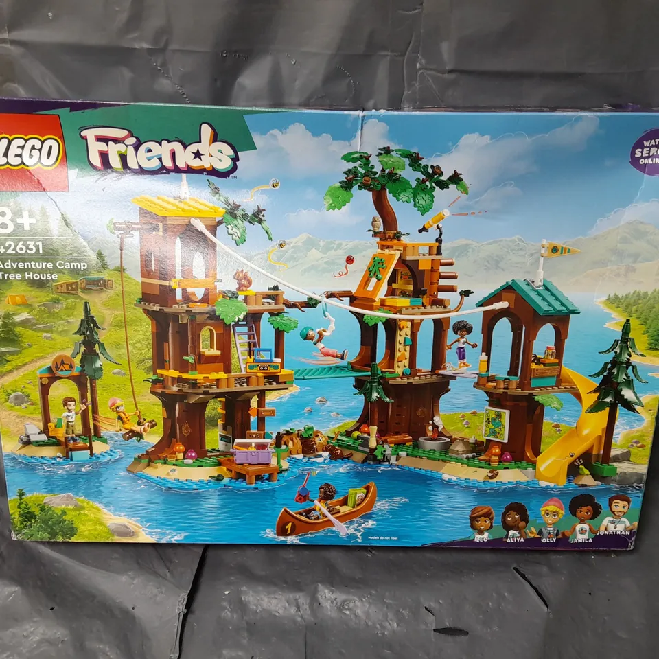 BOXED LEGO FRIENDS ADVENTURE CAMP TREE HOUSE MINI-DOLLS SET 42631