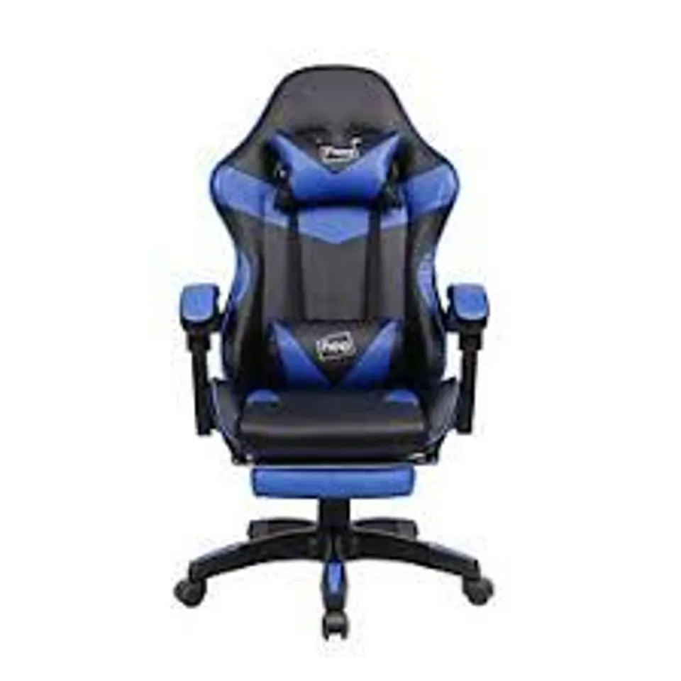 BOXED NEO SIT BETTER WORK HARDER GAMING LOUNGER IN BLUE