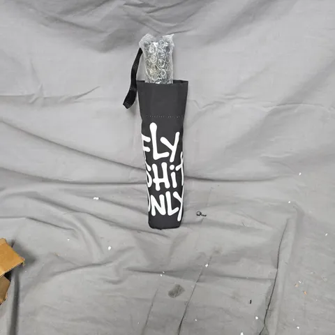 FLY SHIT ONLY – BLACK UMBRELLA