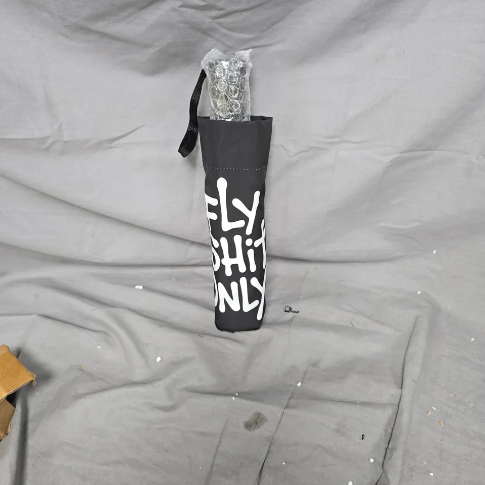 FLY SHIT ONLY – BLACK UMBRELLA