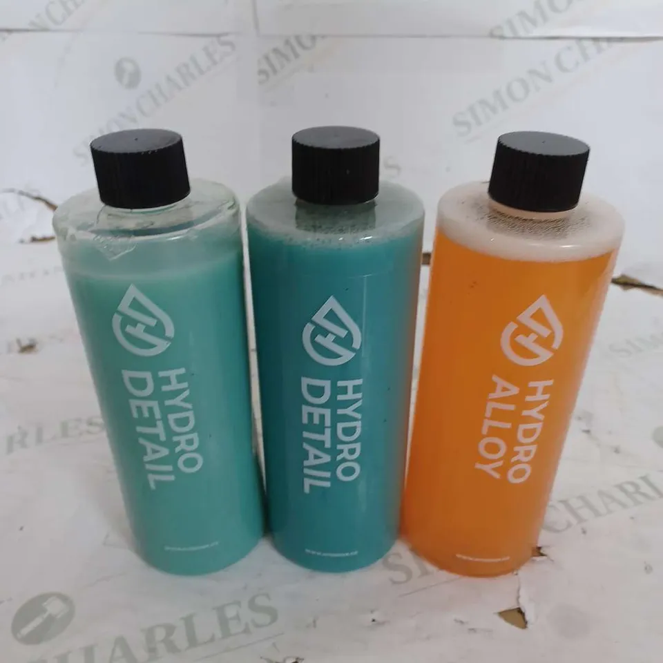 LOT OF 3 HYDRO 2 X DETAILING 1X ALLOY / COLLECTION ONLY 