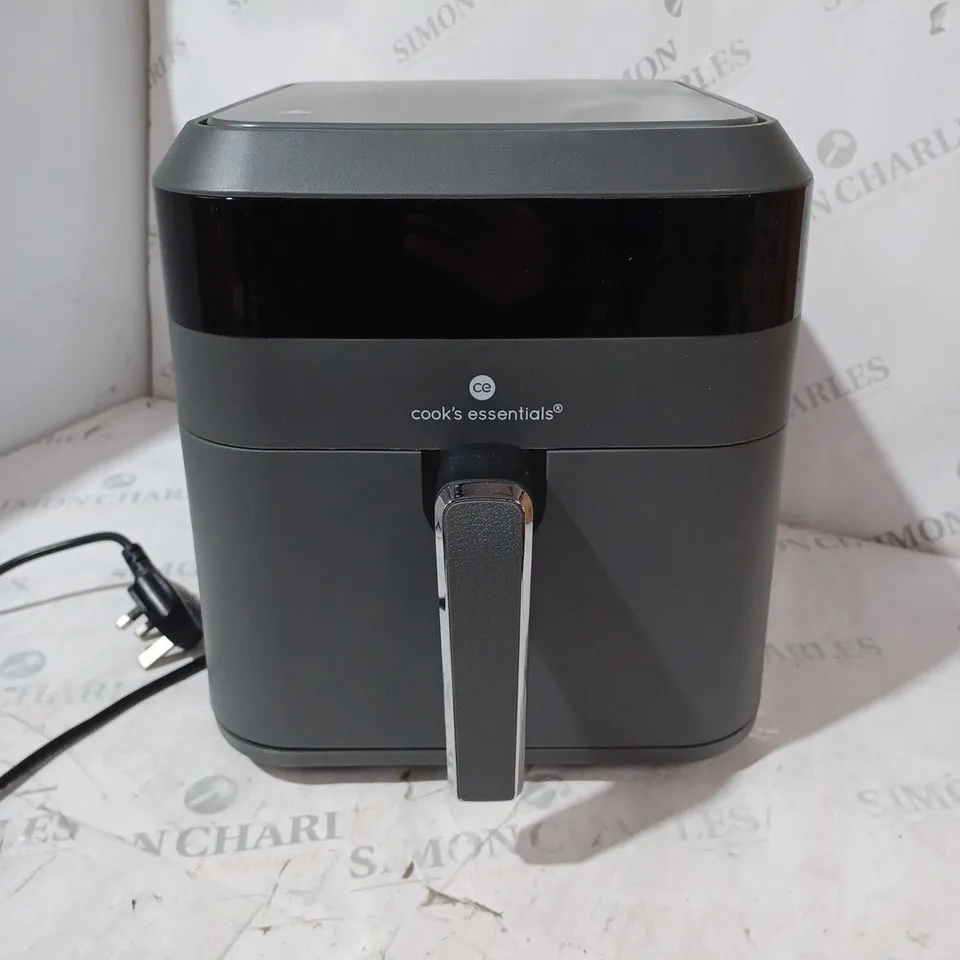 COOKS ESSENTIALS AIR FRYER GREY