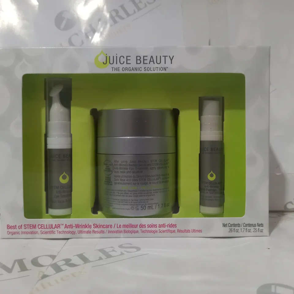 BOXED JUICE BEAUTY SKINCARE SET